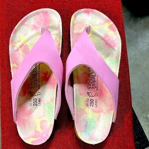 Light pink Birkenstock sandals